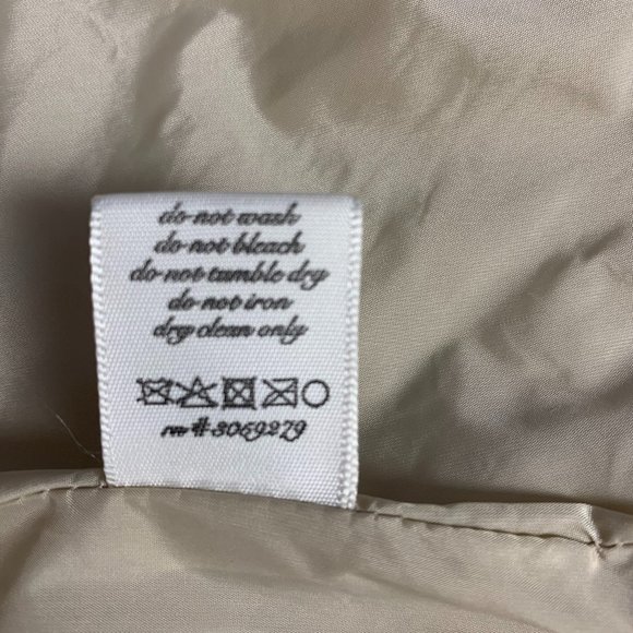 Blue Rain Quilted Beige Vest - Medium - Picture 10 of 13